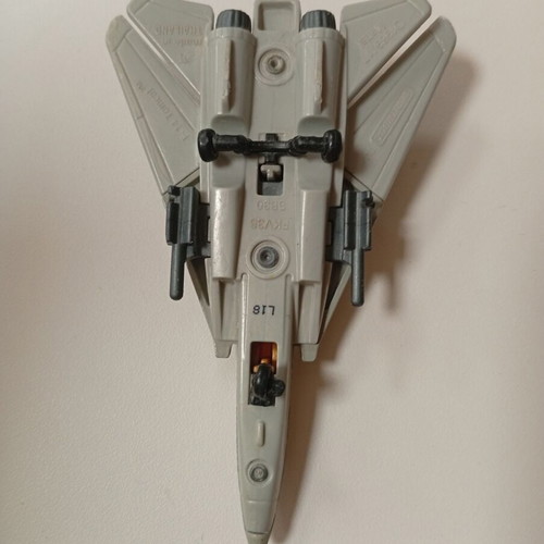 Small airplane figure toy used