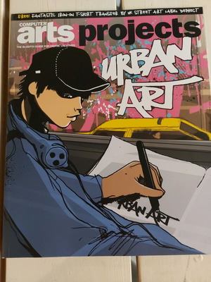 Παλιό περιοδικό Computer arts projects UK 2006 σαν καινούργιο, urban art