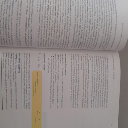 Introduction to Accounting book like new, Greek