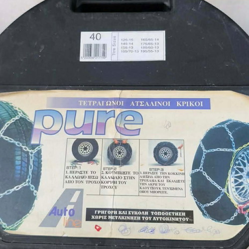 Car chains used