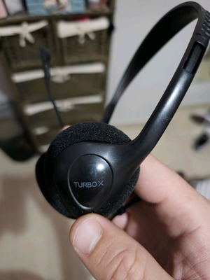 Turbo-X Headset AD 999MV new headphones with dual jack