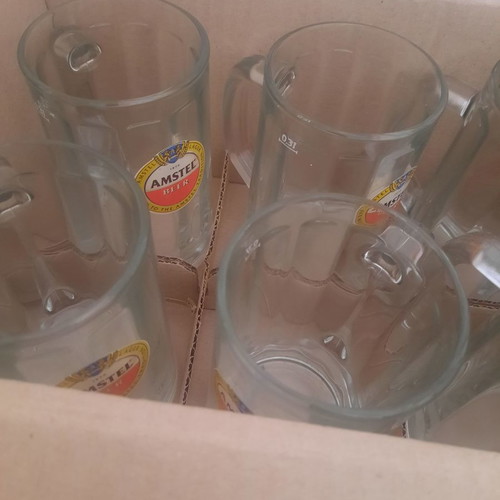 Amstel 1870 Glasses new, set of 6