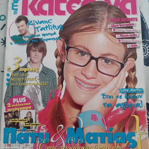 Magazines with Patty 2010 & 2011 like new, with posters and autographs