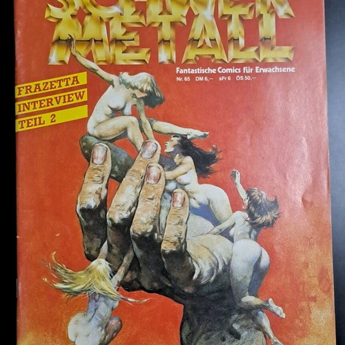 Vintage Comic Frank Frazetta Σαν Καινούργιο, Συλλεκτικό Τεύχος Alpha‑Comic‑Verlag