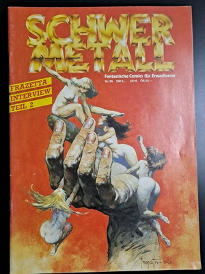 Vintage Comic Frank Frazetta Σαν Καινούργιο, Συλλεκτικό Τεύχος Alpha‑Comic‑Verlag