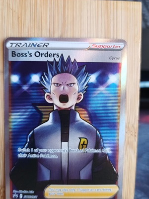 Pokemon Boss's Orders - Cyrus (SWSH 251) new