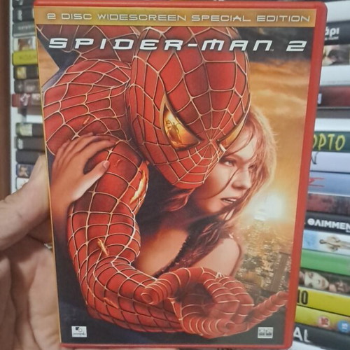 Spiderman 2 DVD μεταχειρισμένο, δράσης περιπέτεια φαντασίας με υπότιτλους