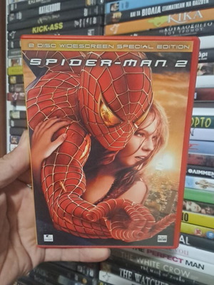 Spiderman 2 DVD μεταχειρισμένο, δράσης περιπέτεια φαντασίας με υπότιτλους