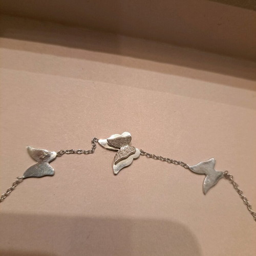 Chain bracelet new, silver