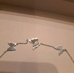 Chain bracelet new, silver