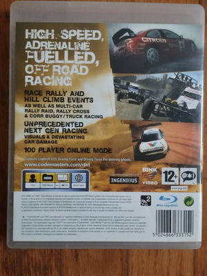 PS3 Colin Mcrae Dirt used