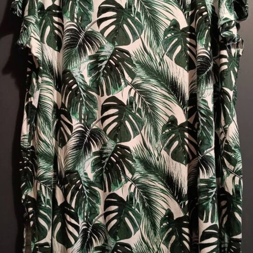 Carolina Belle Montreal plus size summer dress new, tropical print