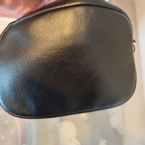 David Jones crossbody mailbag like new, black