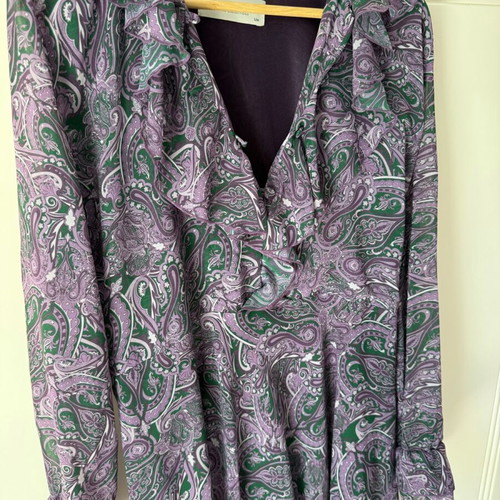Vassia Kostara dress one size like new, purple