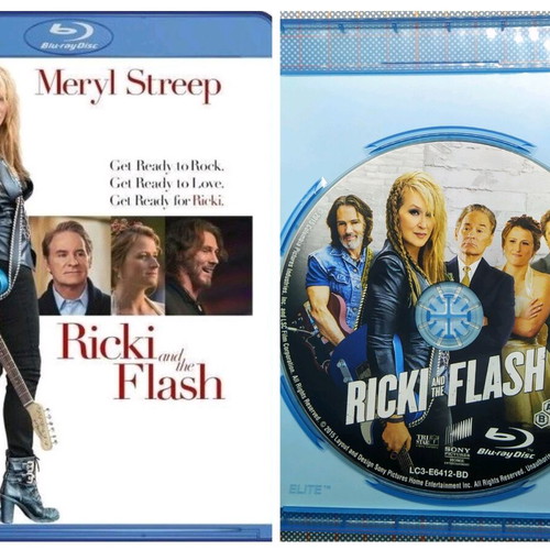 Ricki and the Flash Blu-ray like new, Greek subtitles
