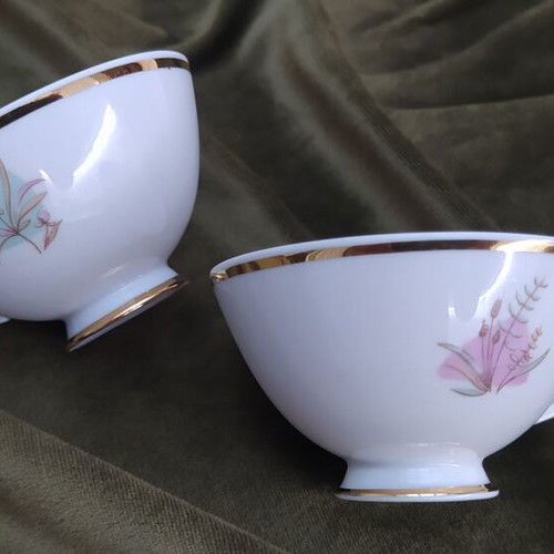Vintage Fürstenberg porcelain coffee/tea set like new, 11 pieces