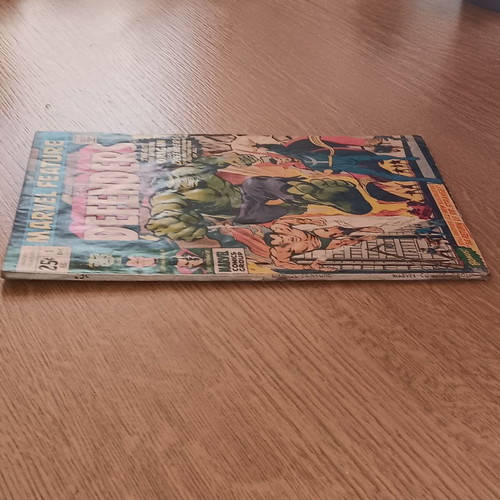 Marvel Feature (1971) #1 comic used, first appearance of Defenders