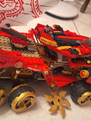 Lego Ninjago Land Bounty like new with upgrades