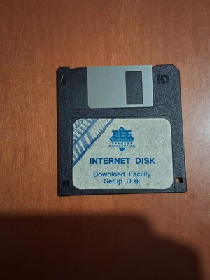 3.5 Inch Diskette TEE Internet Disk used