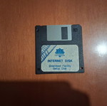 3.5 Inch Diskette TEE Internet Disk used