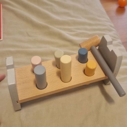 Wooden fine motor skills toy