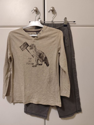 Σετ Zara μπλούζα και Mothercare φόρμα για 5-6χρ σαν καινούργιο