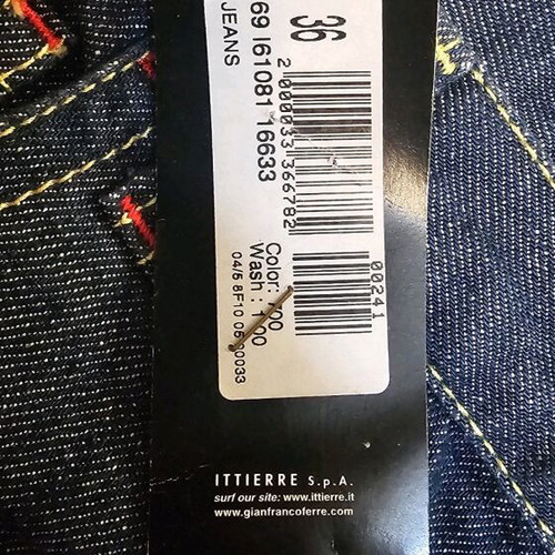 Ferre jeans new with tag, size 50 (36), blue