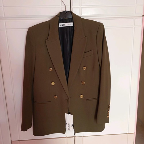Zara blazer new, size M, khaki color