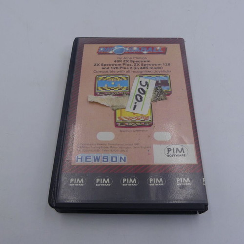 Impossaball 48K ZX Spectrum used with Greek instructions