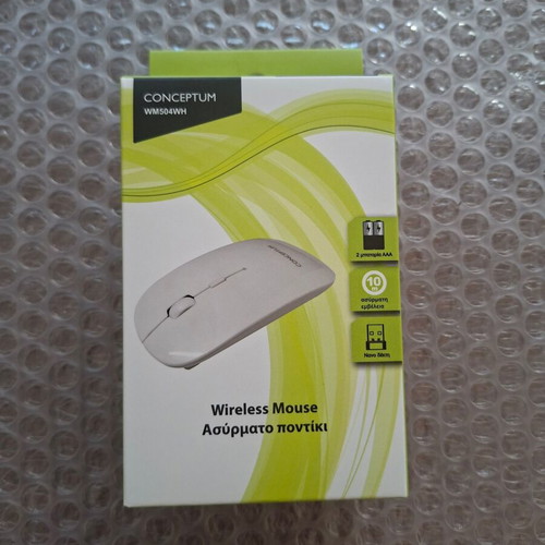 Conceptum WM504WH Wireless Mouse white new