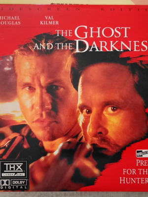 The Ghost and the Darkness Laserdisc σαν καινούργιο, θρίλερ