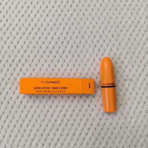 Mac Lustre Lipstick Electro vintage orange used
