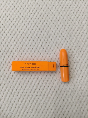 Mac Lustre Lipstick Electro vintage πορτοκαλί μεταχειρισμένο