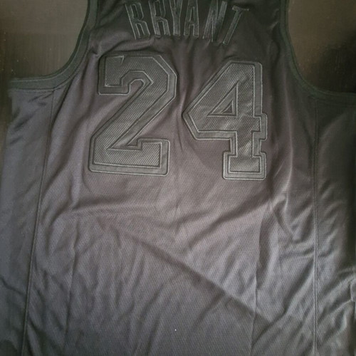 Nike NBA Los Angeles Lakers Kobe Bryant #24 Black Mamba Edition jersey new