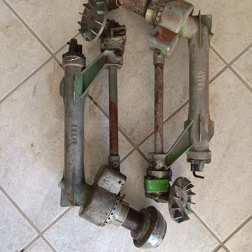 2 River Original irrigation sprinklers, used, serviced
