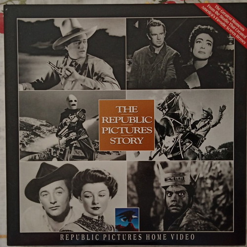 The Republic Pictures Story LaserDisc like new, documentary
