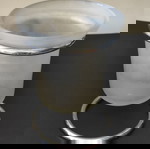  Γυάλινο πιγκαλ με βάση inox
