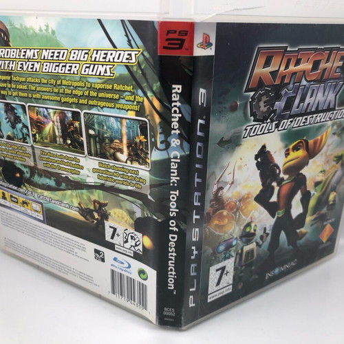 Ratchet Clank Tools of Destruction PS3 refurbished game