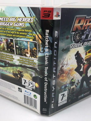 Ratchet Clank Tools of Destruction PS3 refurbished game