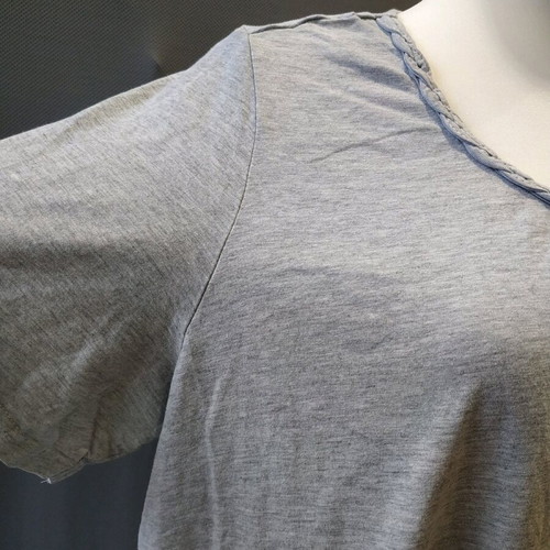 Cotton women's t-shirt size XL like new, gray