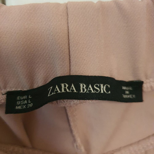 Track pants Zara like new, sapio milo color with black stripe