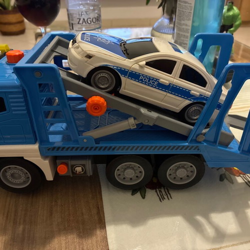 Road Assistance and Police Toy Car used with sounds and lights