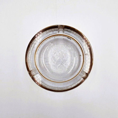 Krosno Crystal Ashtray used