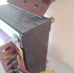 Current transformer used, from old radio