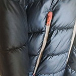 Benetton puffer jacket XXL like new, black