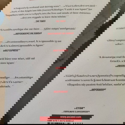 A Little Life μεταχειρισμένο βιβλίο της Hanya Yanagihara στα αγγλικά