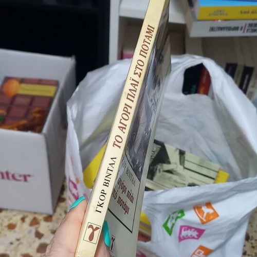 George Vintal To Agori Plai Sto Potami book
