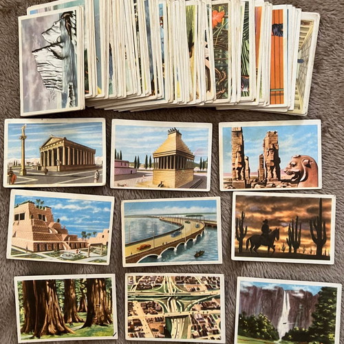 Masterpieces of the World used, pack of 86 cards