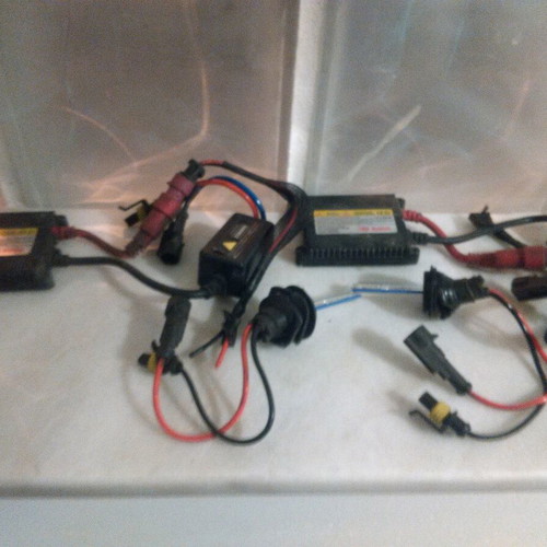 Xenon motorcycle light set like new