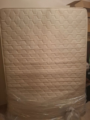 Greco Strom Deluxe mattress used, size 1.40x1.90, medium soft